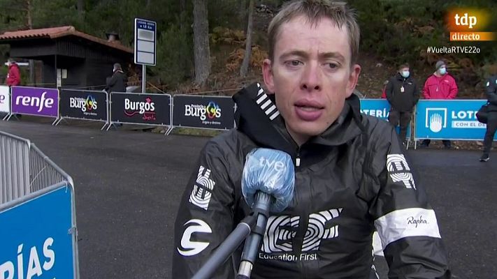 Vuelta ciclista a España - Vuelta 2020 | Hugh Carthy: "Con la ayuda del equipo lo podemos hacer bien"