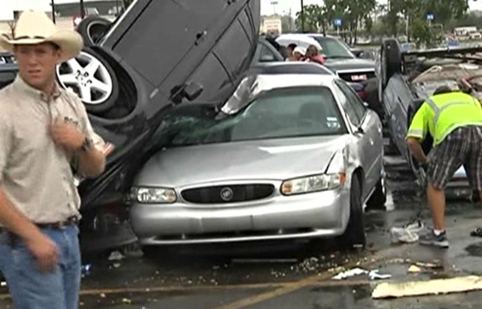 Un tornado sorprende a Texas
