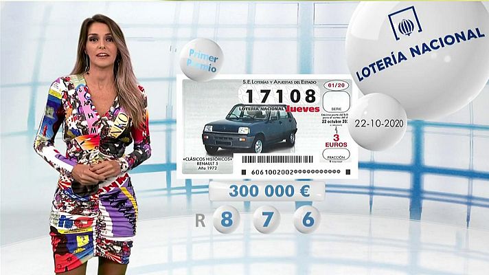 Loterías - Lotería Nacional + La Primitiva + Bonoloto - 22/10/20