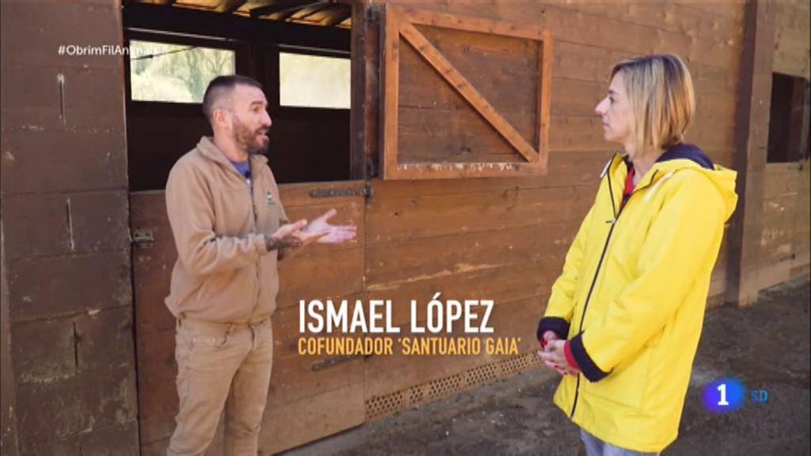 Obrim fil - Ana Boadas visinta la Fundación Santuario Gaia