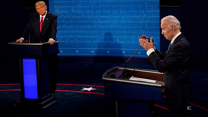 Especiales informativos - Debate Presidencial EE.UU. entre Donald Trump y Joe Biden
