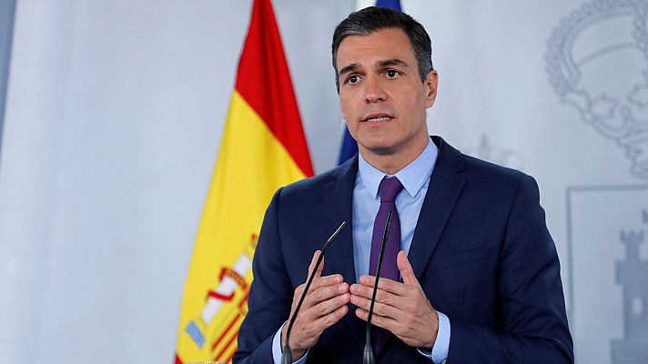 Especiales informativos - Sánchez avisa de que la situación es "grave" y pide "unidad" para "doblegar la curva"