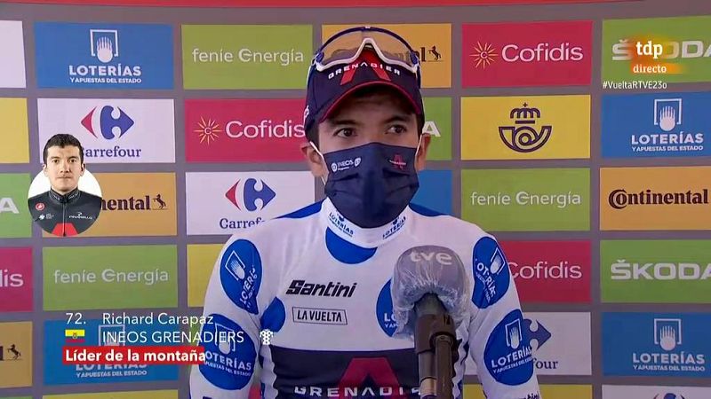 Vuelta 2020 | Carapaz: "Nos sentimos muy bien" - Vuelta ciclista a España | Ver