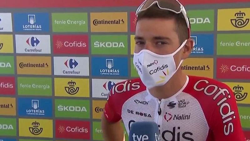 Barceló y Arcas ponen el acento aragonés a la Vuelta