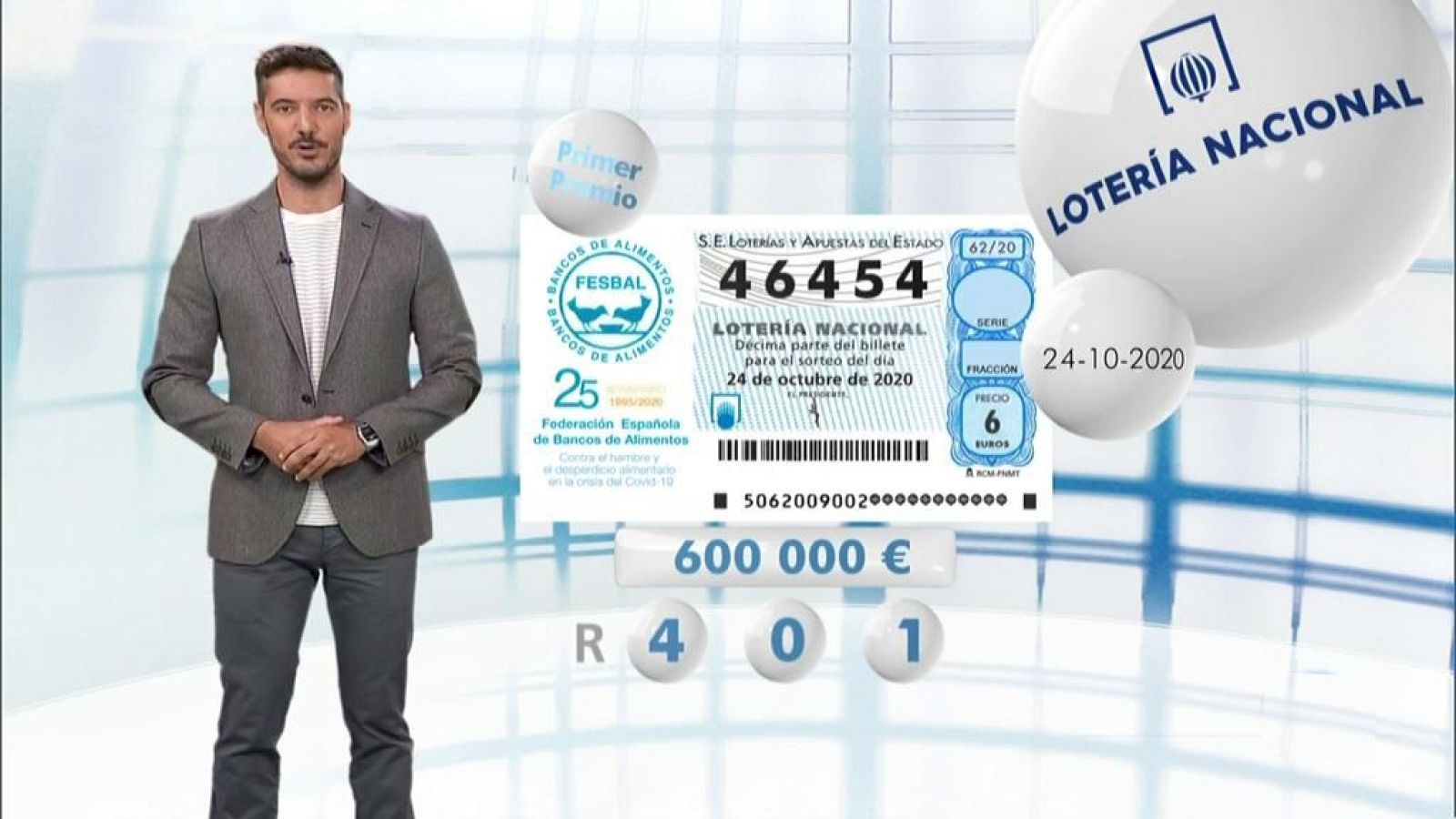 Lotería Nacional - 24/10/20 - ver ahora