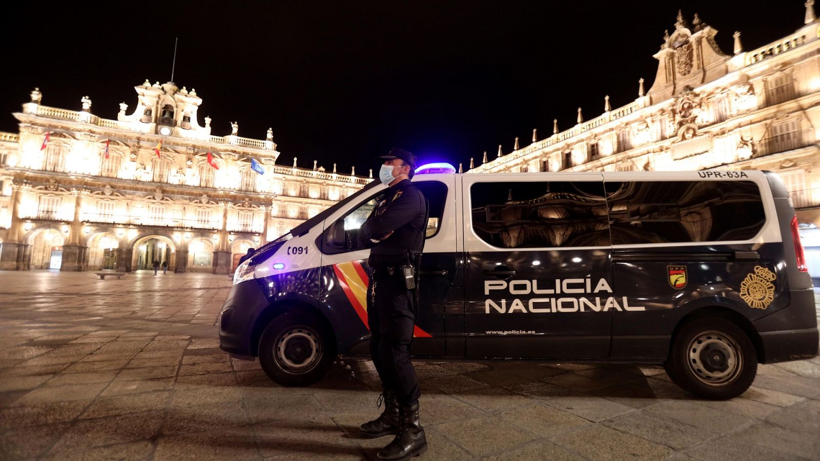 Primera noche de toque de queda en Castilla y León y la Comunidad Valenciana