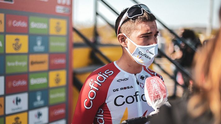Vuelta ciclista a España - Vuelta 2020 | Fernando Barceló, tras su abandono: "Noté que se me disparaba el pecho"