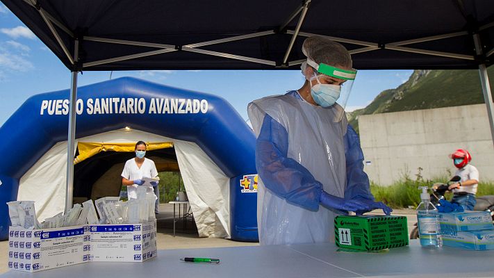 Telediario 1 - Los ingresos crecen, con varias regiones en riesgo extremo