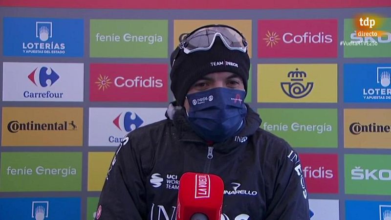 Vuelta 2020 | Richard Carapaz: "El liderato es un premio al esfuerzo del equipo"