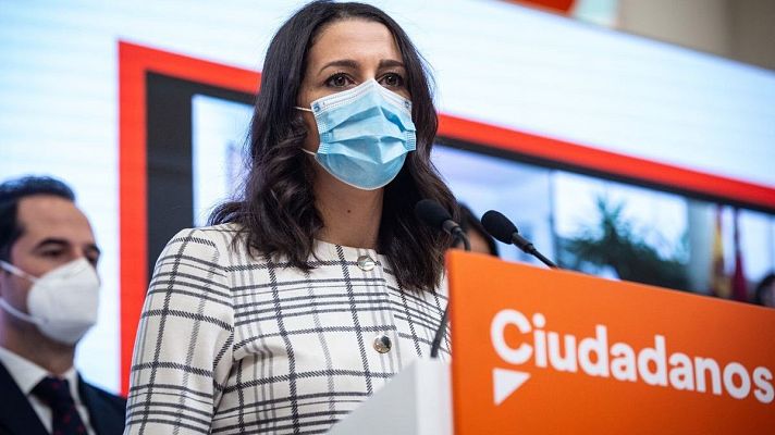 Informativo 24h - Arrimadas ve "excesivo" votar una prórroga de seis meses del estado de alarma