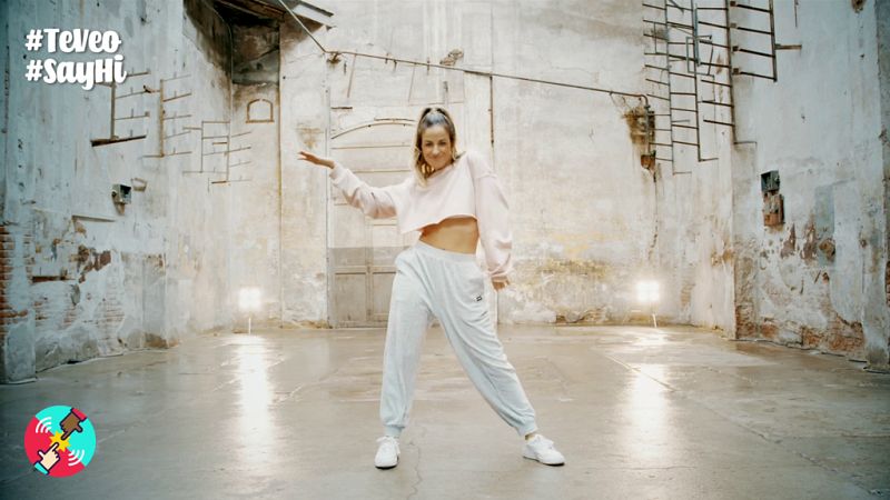 ¡Ya sabes los pasos! Ahora a ensayar con Vicky y la canción completa 'Te veo' de Hugo - #TeVeo | Ver