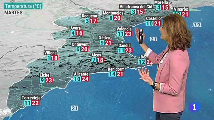 L'informatiu - Comunitat Valenciana - El tiempo en la Comunidad Valenciana - 26/10/20