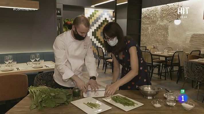 RTVE Cocina - Cocina de aprovechamiento: borrajas en tempura de borraja