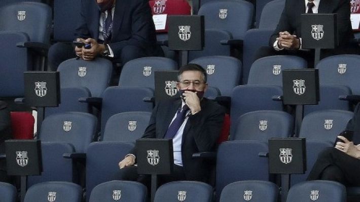 Telediario 1 - Bartomeu y su Junta no descartan dimitir si no se aplaza la votación de la moción de censura
