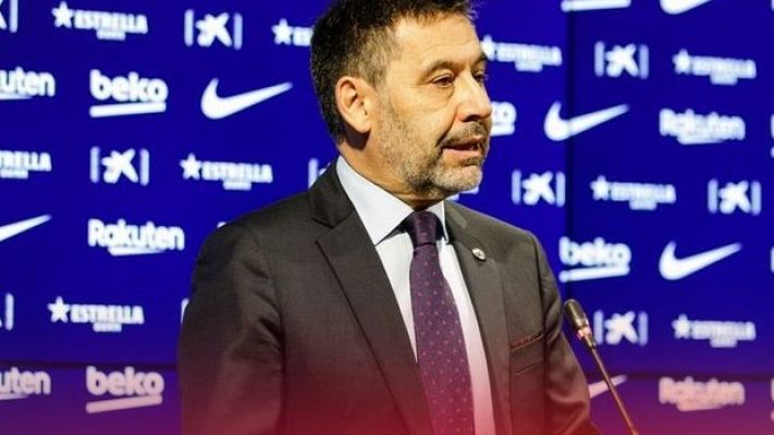 Telediario 1 - Josep Maria Bartomeu no ha pensado en dimitir