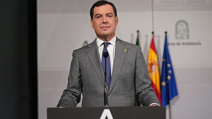  - Moreno cree que los datos de contagios y hospitalizaciones abocan a un cierre perimetral de Andalucía