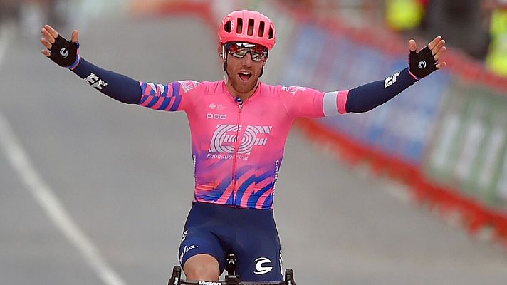 Vuelta ciclista a España - Vuelta 2020 | Woods, el más listo en Villanueva de Valldegovia