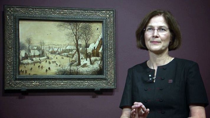 Universo UNED - Paisaje de invierno con una trampa para pájaros. P. Bruegel*