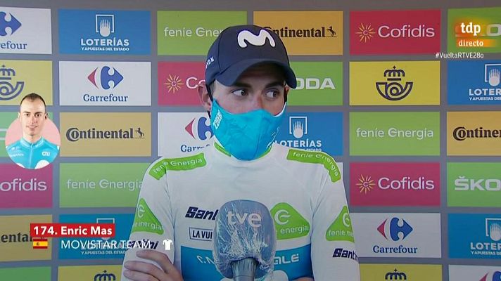 Vuelta ciclista a España - Vuelta 2020 | Enric Mas: "No me he sentido tan bien como esperaba"