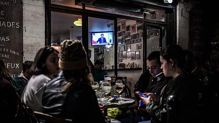 Telediario 1 - Francia decreta un nuevo confinamiento desde el viernes