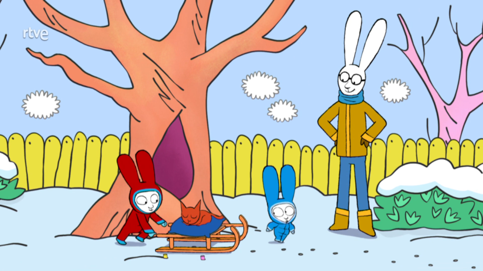 Simón - Félix en la nieve - RTVE.es - Simon | Ver