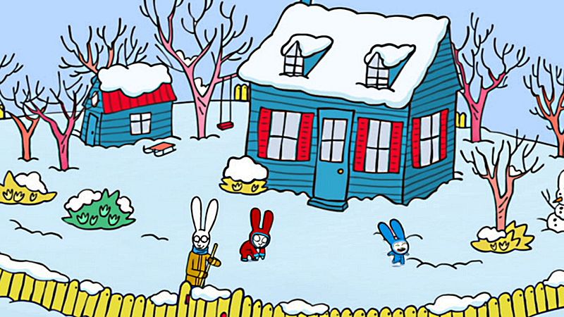Simón (en inglés) - Milou in the snow - RTVE.es - Simon en inglés | Watch