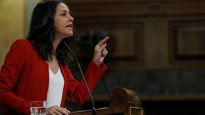 Especiales informativos - Arrimadas: "En la oposición tenemos que poner un granito de cordura y suplir la falta de responsabilidad de este Gobierno".