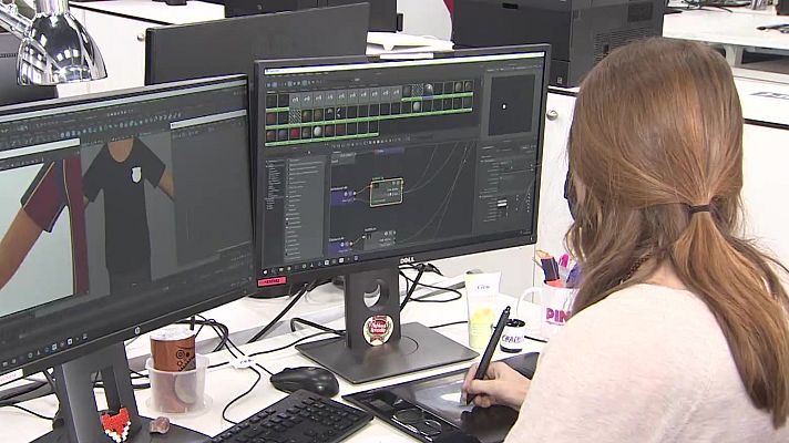 Telediario 1 - Las mujeres de la industria de la animación piden igualdad