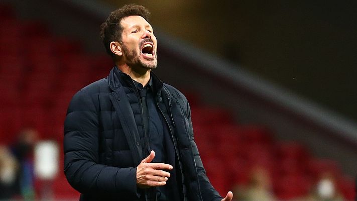 Telediario 1 - Simeone: "Saúl no está al 100% pero podrá llegar al partido de Rusia"