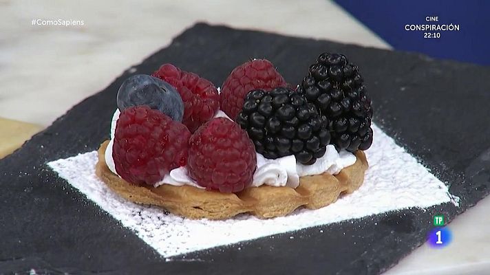 RTVE Cocina - Postre de Miguel Ángel Muñoz con hojaldre invertido y moras