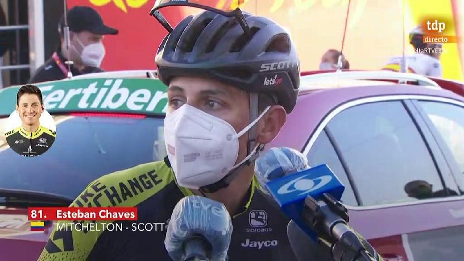 Vuelta Etapa 10 | Esteban Chaves: "No hay día de descanso" - Vuelta ciclista a España | Ver