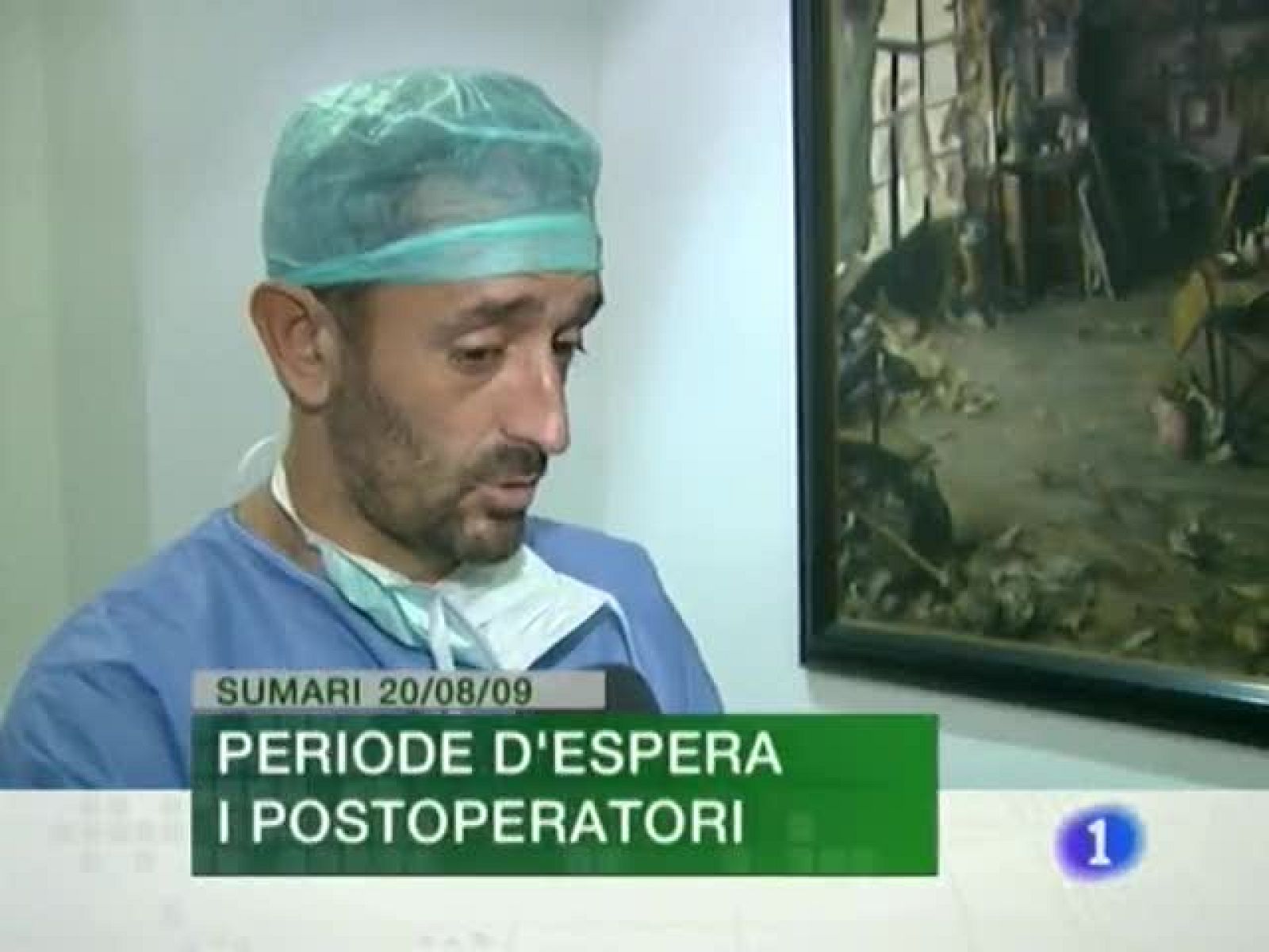 L'Informatiu. Informativo Territorial de la C.Valenciana (20/08/09)