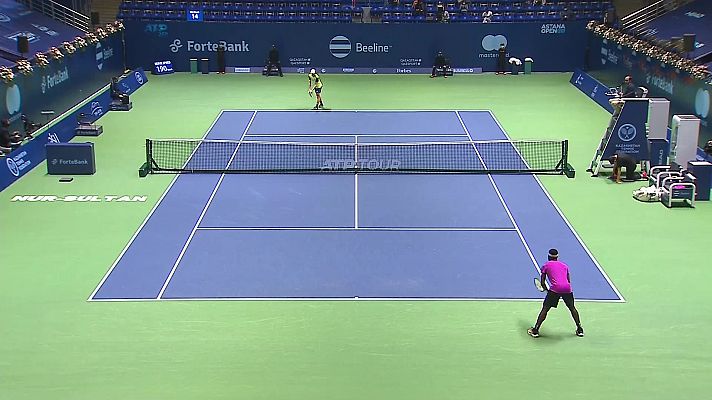 Tenis - ATP 250 Torneo Astaná. Semifinal: Millman - Tiafoe