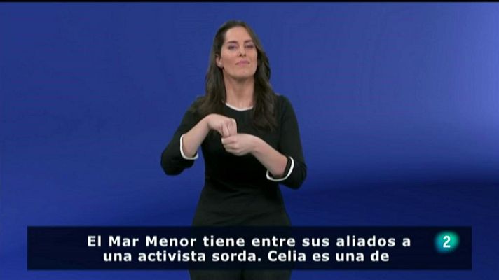 En lengua de signos - Activista sorda en defensa del Mar Menor