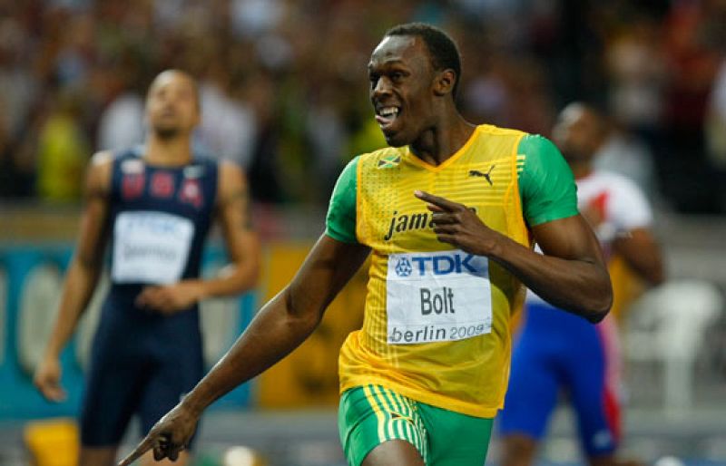 La carrera del récord de Bolt