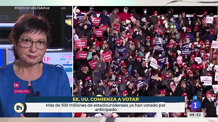 La hora de La 1 - Anna Bosch: "Está en juego la pasión por Trump"