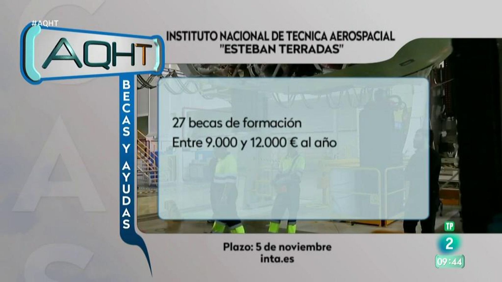 Becas de formación remunerada - Aquí hay trabajo | Ver