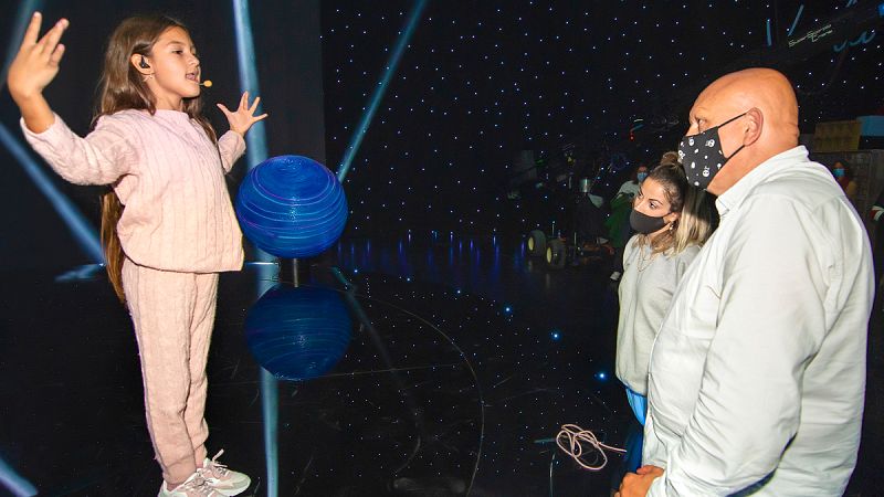 Eurovisin Junior 2020 - As es el escenario en el que Sole ha grabado "Palante"