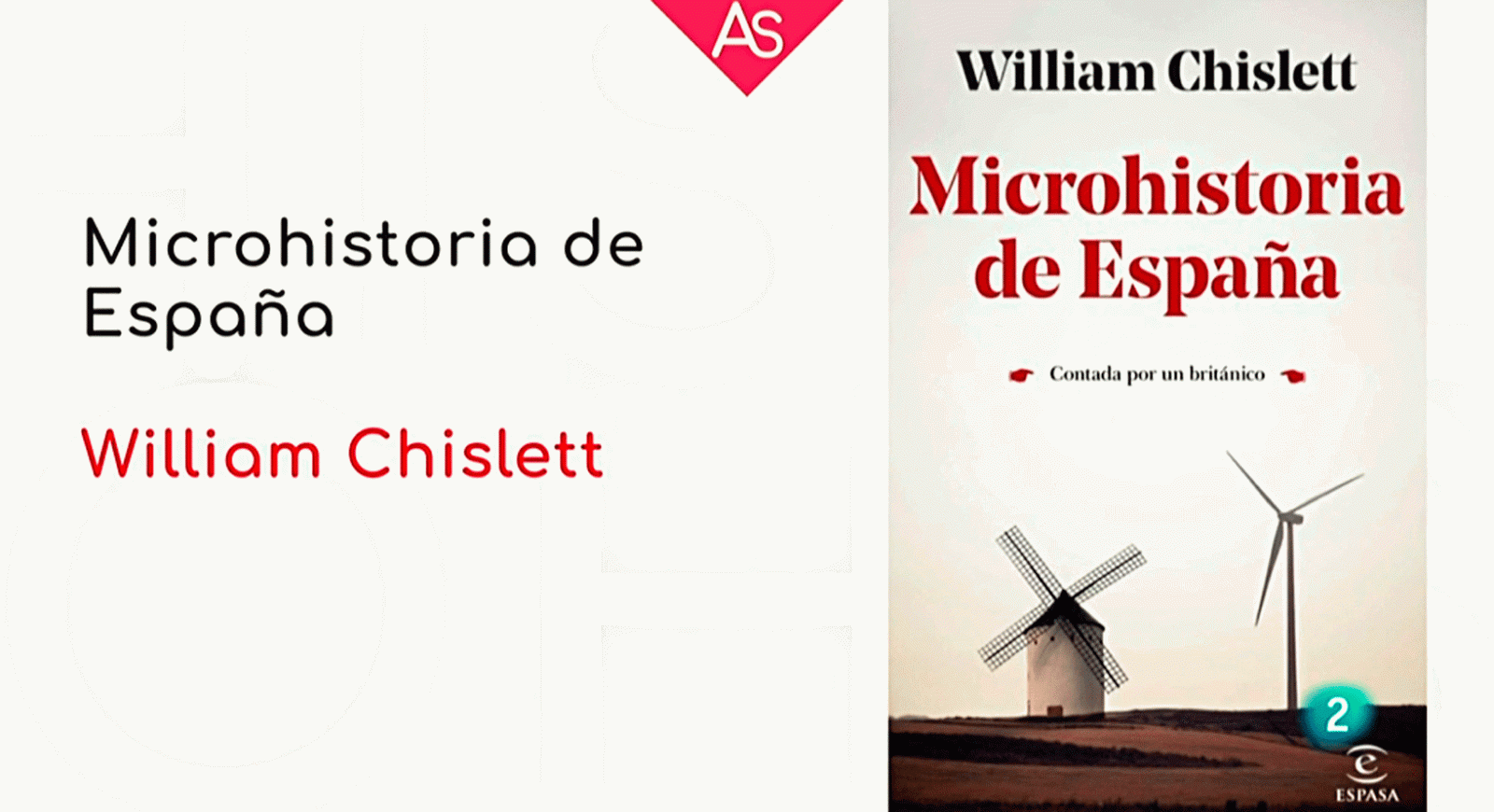 La aventura del saber Microhistoria de España Real Instituto Elcano William Chislett #AventuraSaberLibros