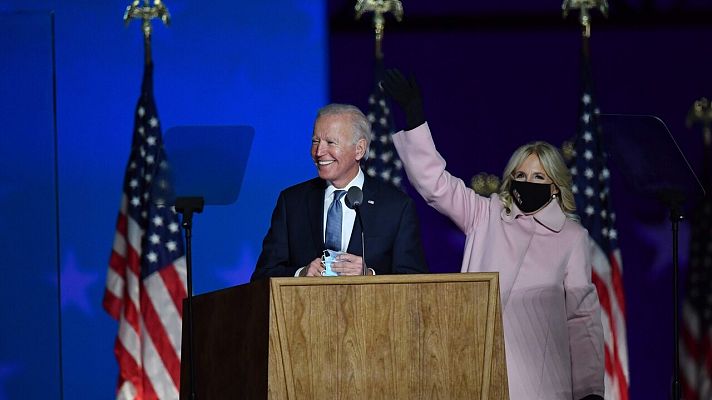 Telediario 1 - Biden recuerda que "cada voto cuenta" y cree que podrán ganar las elecciones