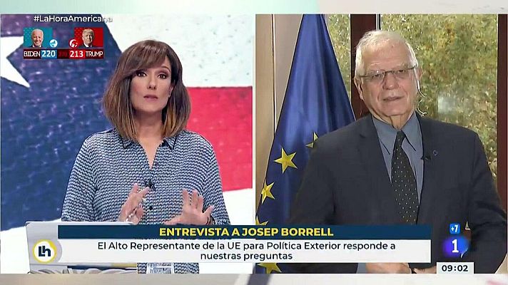 La hora de La 1 - Josep Borrell: "Hay que contar hasta el último voto"
