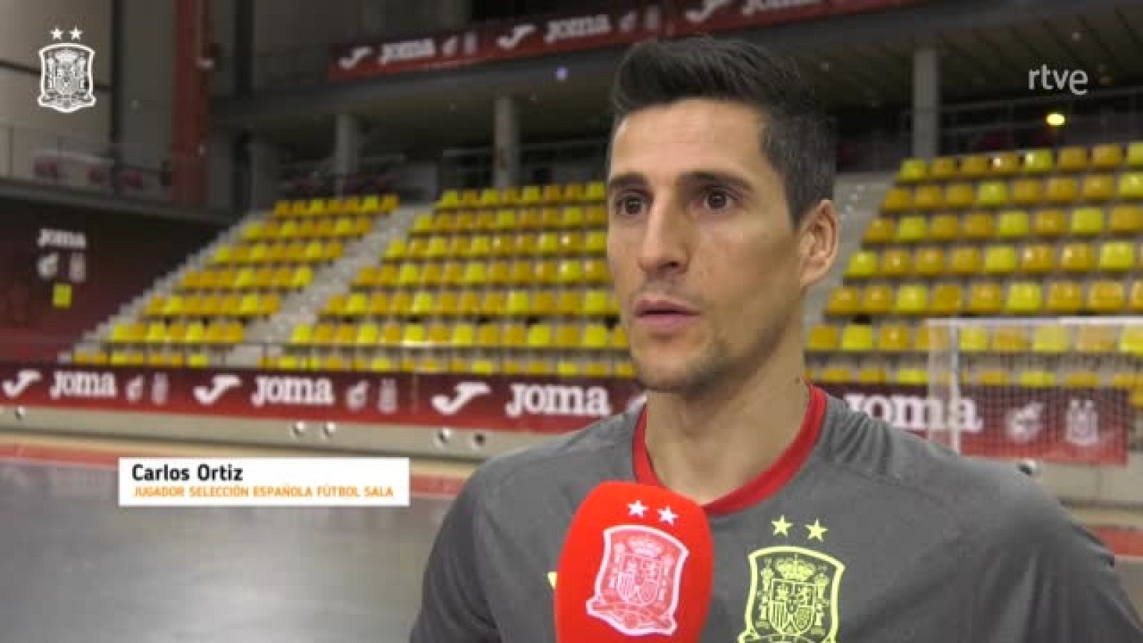 Carlos Ortiz: "Nos jugamos el orgullo en el España - Brasil" - Fútbol Sala | Ver