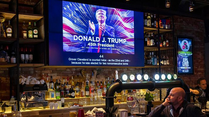 Telediario 1 - Una noche electoral más larga de lo previsto