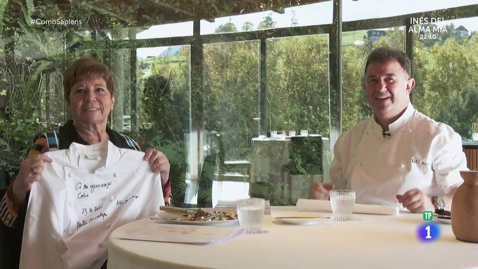 El doble regalo de Martín Berasategui a Celia Villalobos | Ver