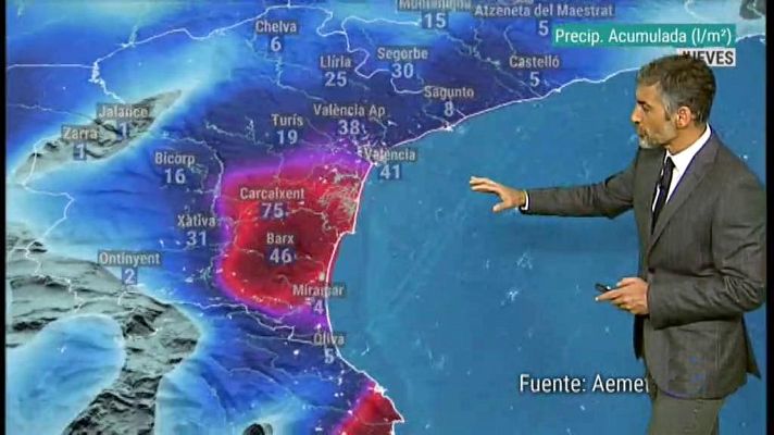 L'informatiu - Comunitat Valenciana - El tiempo en la Comunidad Valenciana - 05/11/20