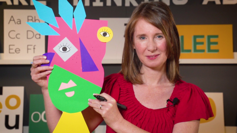 Aprendemos en Clan - Retratos a partir de figuras geométricas - RTVE.es - Aprendemos en Clan | Ver