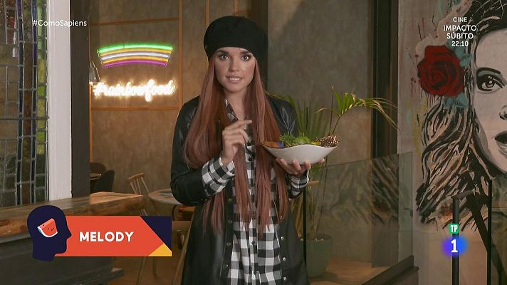 RTVE Cocina - Melody, 'Las cosas del amor' y un plato de arroz con verdura