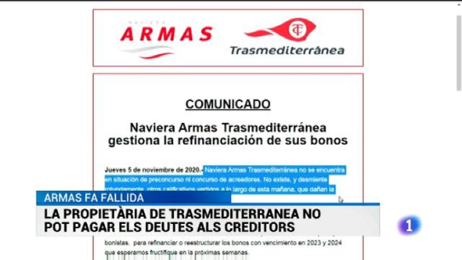 Informatiu Balear 2 - 05/11/20