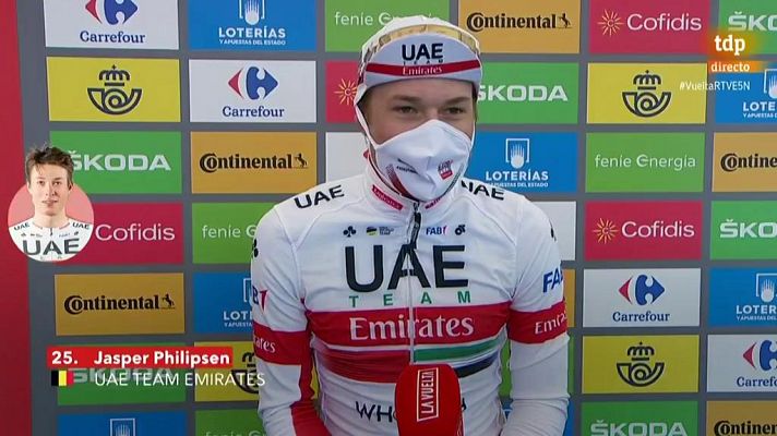 Vuelta ciclista a España - Vuelta 2020 | Jasper Philipsen: "No puedo describir lo feliz que me siento"
