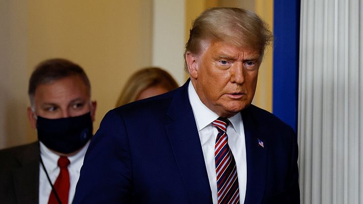 Informativo 24h - Trump, sin pruebas, señala: "Con los votos legales gano con facilidad"